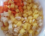 Gulyásleves bográcsban recept fázis 1 fotója