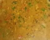 A picture of step 10 of Navaratan dal tadka.