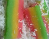 Foto langkah ke 6 dari resep Talam singkong pelangi.