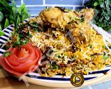 A picture of step 5 of Authentic Hyderabadi Kachchi Yakhni Chicken Dum Biryani.