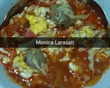 Foto langkah ke 5 dari resep Seblak telor bakso.