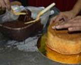 Foto del paso 1 de la receta: Tarta Día del Padre Camisa Fondant