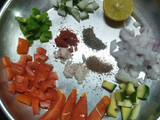 Corn chaat