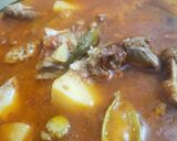 A picture of step 5 of Mutton gravy.