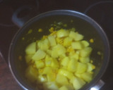 Foto del paso 2 de la receta: Caldo de millo con escaldón de gofio y queso majorero
