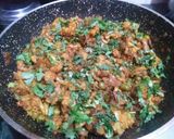 A picture of step 3 of Gobhi Matar.