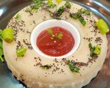 A picture of step 11 of Instant Dhokla.