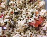 Foto del paso 1 de la receta: Reciclado ♻️ de arroz con verduras en forma de albóndigas