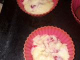 Muffins de frambuesas