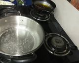 A picture of step 1 of Gobhi Manchurian.