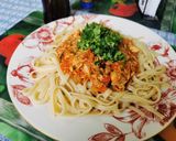 Foto del paso 6 de la receta: Fetuccini con salsa de pollo 🐔🤩