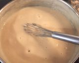 A picture of step 5 of Eggless Cornstarch Flan.
