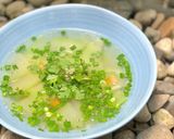 Hình bước làm 4 của món Canh Bầu Nấu Tôm Khô