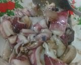 Foto langkah ke 1 dari resep Cumi teriyaki.
