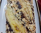 Foto langkah ke 4 dari resep Choco Cheese Banana Cake.