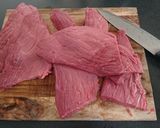 A picture of step 1 of Super Hot, Spicy 'n Smokey Beef Jerky.