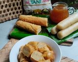 Foto langkah ke 5 dari resep Mpek-mpek guling tanpa ikan.