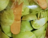 Savanyított zöld paradicsom télire 🍅🍅🍅 recept fázis 5 fotója