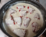 Foto del paso 4 de la receta: Pimientos rellenos en salsa de roquefort