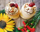 Hình bước làm 4 của món Kem Sữa Dừa