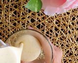 A picture of step 4 of Thandai Lassi.