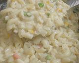A picture of step 6 of White Rich Creamy Pasta.