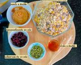 รูปขั้นตอนการทำที่ 1 ของ มูสลี่บาร์ (Muesli Bar)