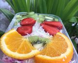 Foto langkah ke 6 dari resep Salad buah premium.