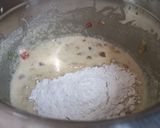 एगलेस फ्रूट प्लम केक ऑन गैस स्टोव (Eggless Fruit Plum Cake On Gas Stove ki recipe in hindi) रेसिपी चरण 10 फोटो