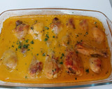 Foto del paso 16 de la receta: Muslitos pollo en crema de vino blanco sin lactosa