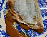 Foto del paso 4 de la receta: Panqueque quemado (pañuelo de dulce de leche)