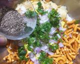 A picture of step 7 of Nairobi Bhel.