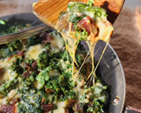 Foto del paso 6 de la receta: 🥘 Revuelto de remolacha, hojas de remolacha, huevo y muzzarella 🥘 Receta de aprovechamiento