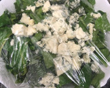 Foto del paso 3 de la receta: 290. Pastel de coliflor, ternera picada, espinacas y roquefort (principal verdura)