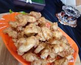 A picture of step 7 of Chicken pakorey.