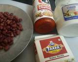 Floral Rajma Masala with Rice Crackers with hint of Lava Cheese recipe step 2 photo