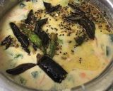 A picture of step 1 of Veggies handvo.