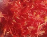 A picture of step 1 of Gajar Halwa.