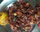 A picture of step 1 of Murgh musallam in microwave.