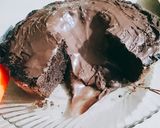 عکس مرحله 1 از دستور کیک آتشفشان شکلاتی