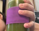 A picture of step 3 of Green smoothie for acne very healthy.