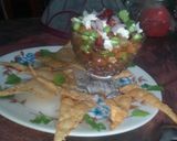 A picture of step 13 of Roasted tomato with fruit salsa.