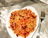 A picture of step 4 of Next level 🔥💯Beetroot rice.