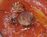 A picture of step 6 of Kathal Kofta Curry.