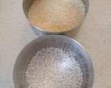 A picture of step 1 of Farali flour.