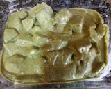 Foto del paso 5 de la receta: Brócoli al horno en salsa de champiñones verde