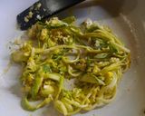 Foto del paso 4 de la receta: Tiras de zucchini con huevo