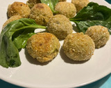 Foto del paso 8 de la receta: Albóndigas de brócoli 🥦 y queso de cabra (con allioli o mayonesa de jengibre), en AirFryer