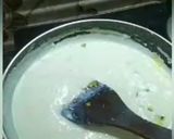 A picture of step 4 of Sewai rabdi katori.