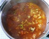 Foto del paso 24 de la receta Garbanzos a los tres currys con brócolis y zanahorias orgánicas